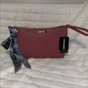 NWT Steve Madden wristlet/ cosmetic bag
